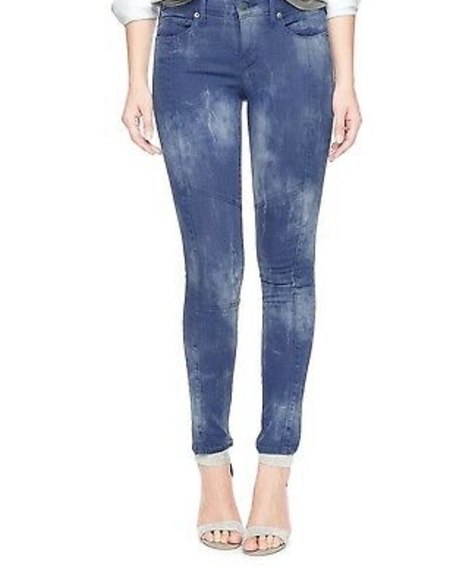 True Religion Halle Moto Jean's in Rebel Bleached - Picture 2 of 7